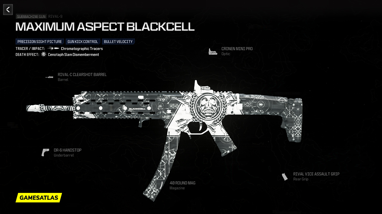Maximum Aspect BlackCell - Warzone and Modern Warfare 3 Blueprint Maximum Aspect BlackCell - Warzone and Modern Warfare 3 Blueprint