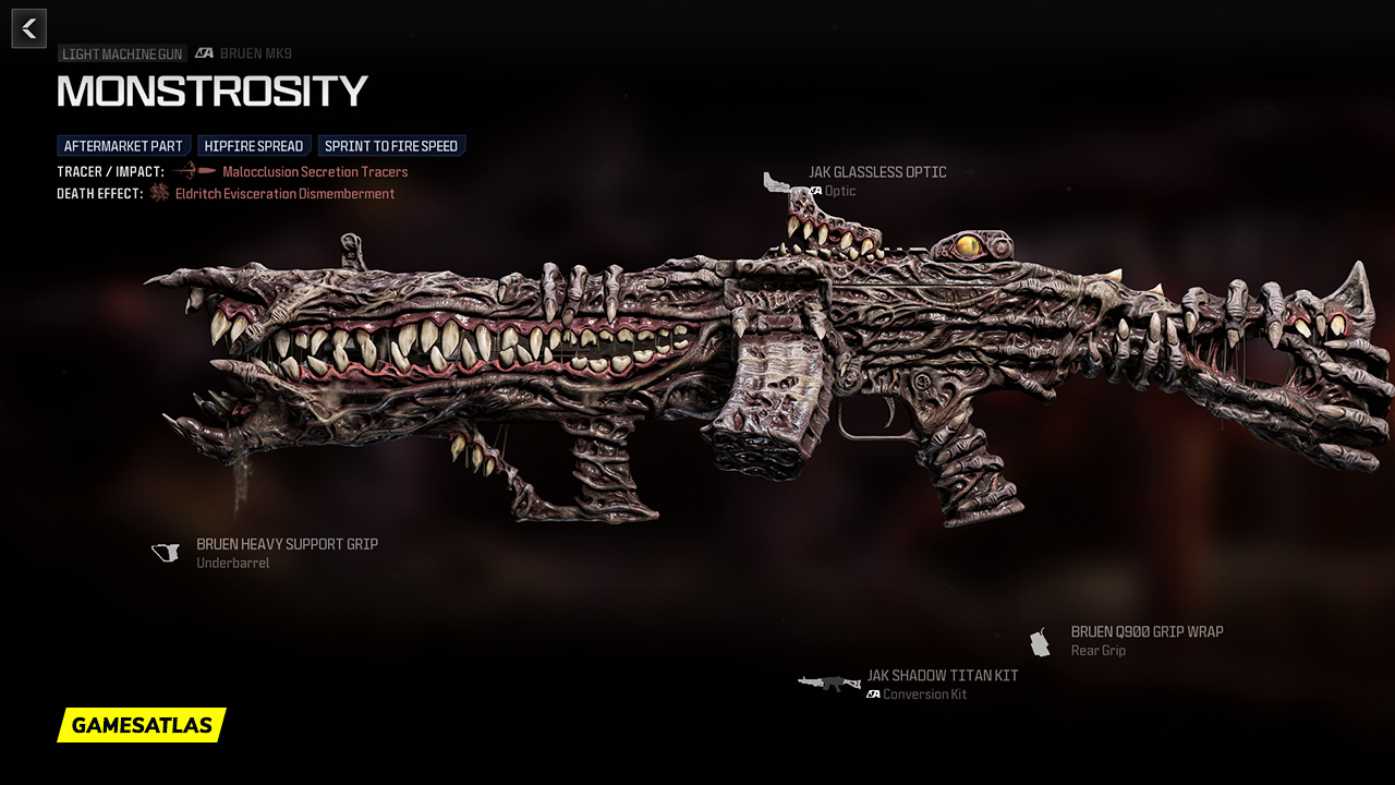Monstrosity - Warzone and Modern Warfare 3 Blueprint Monstrosity - Warzone and Modern Warfare 3 Blueprint