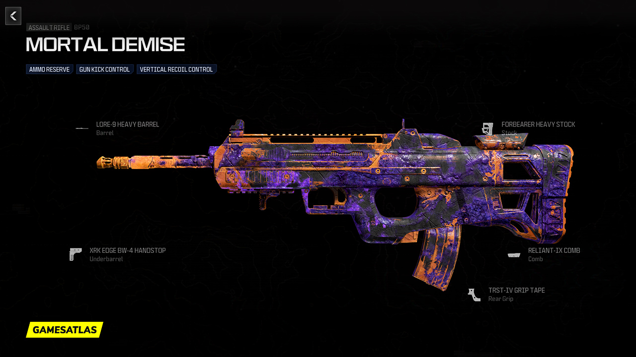 Mortal Demise - Warzone and Modern Warfare 3 Blueprint