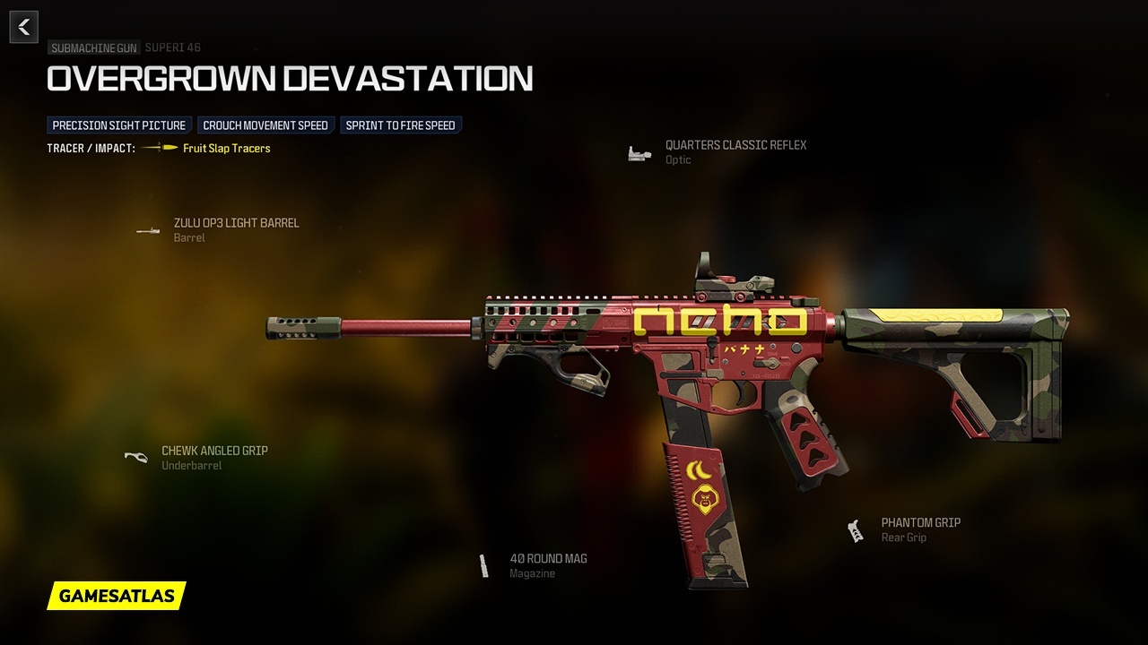 Overgrown Devastation - Warzone and Modern Warfare 3 Blueprint