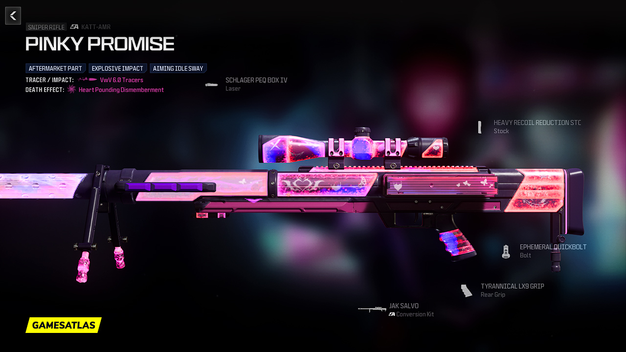 Pinky Promise - Warzone and Modern Warfare 3 Blueprint