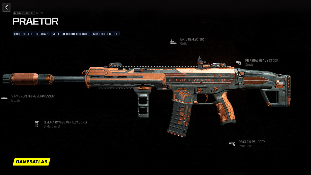 Praetor - Warzone and Modern Warfare 3 Blueprint