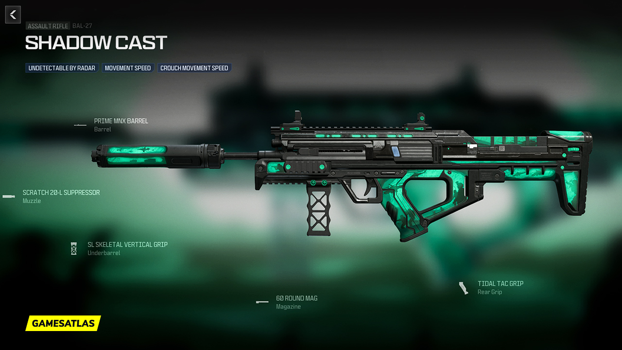 Shadow Cast - Warzone and Modern Warfare 3 Blueprint