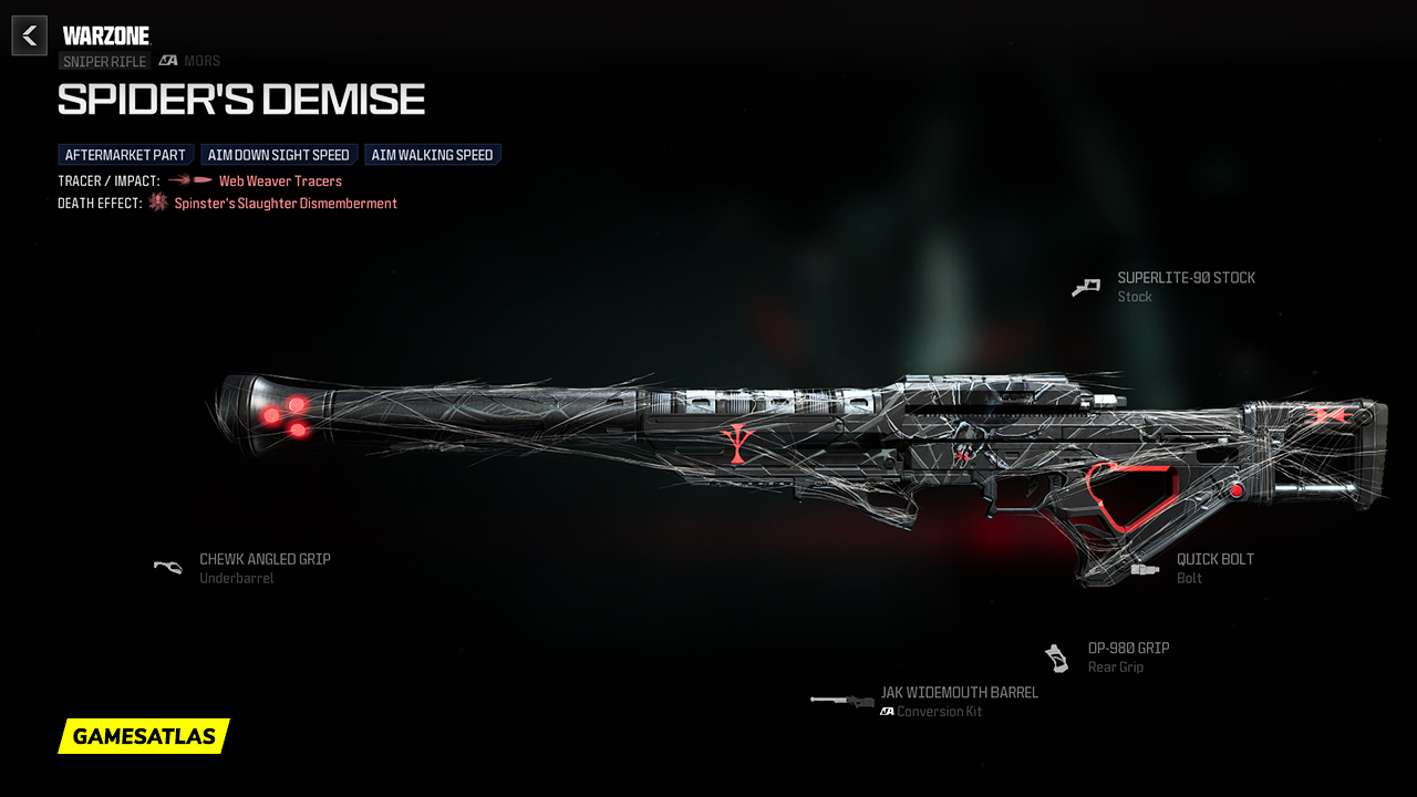 Spider's Demise - Warzone and Modern Warfare 3 Blueprint