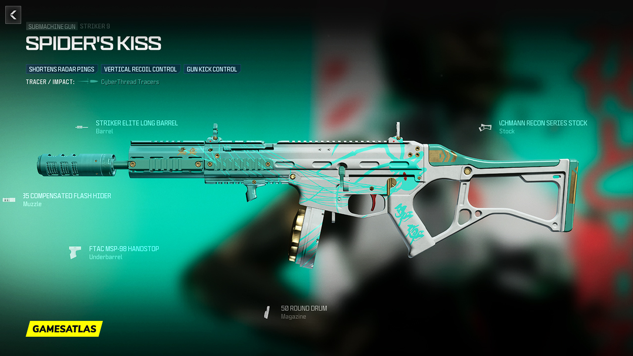 Spider's Kiss - Warzone and Modern Warfare 3 Blueprint