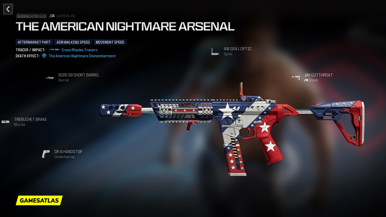 The American Nightmare Arsenal - Warzone and Modern Warfare 3 Blueprint