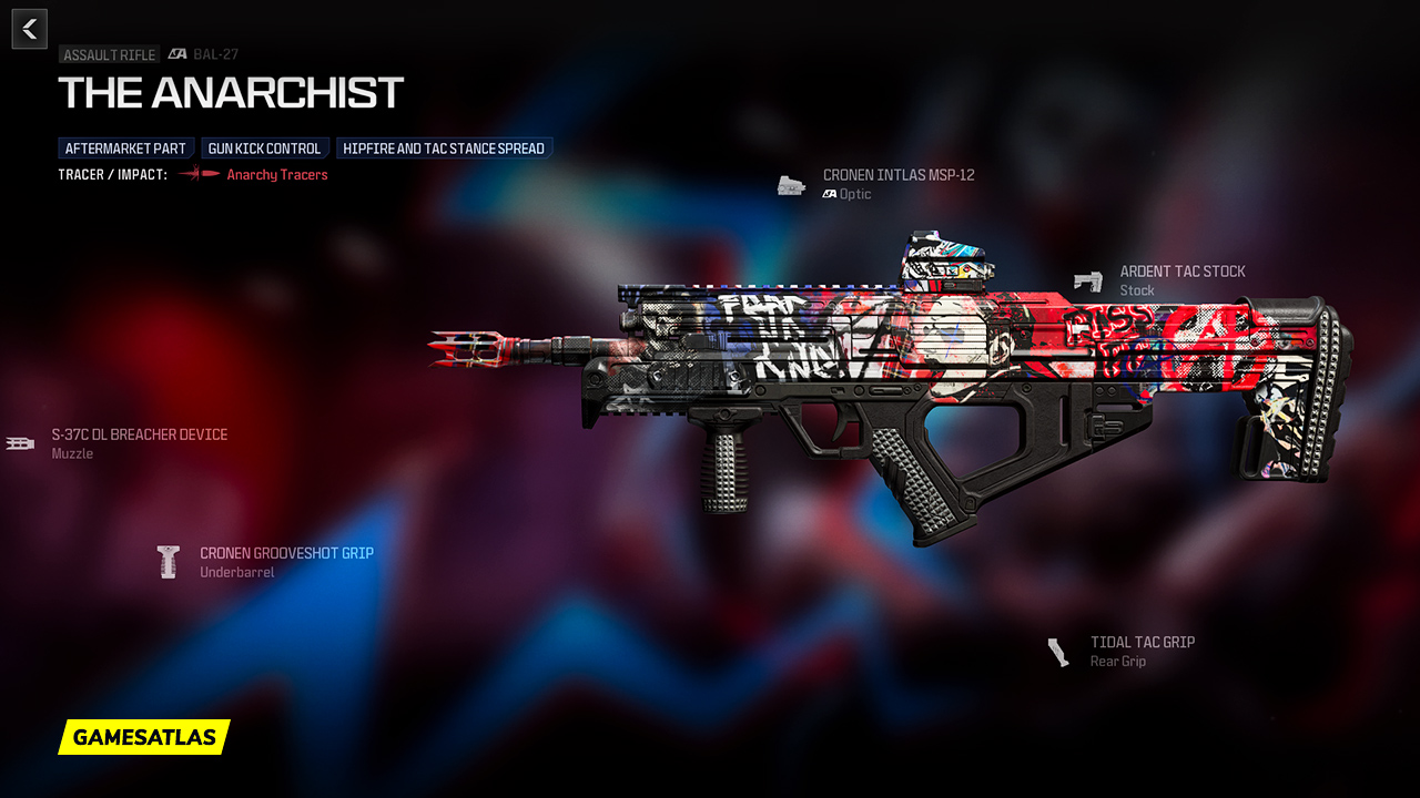 The Anarchist - Warzone and Modern Warfare 3 Blueprint