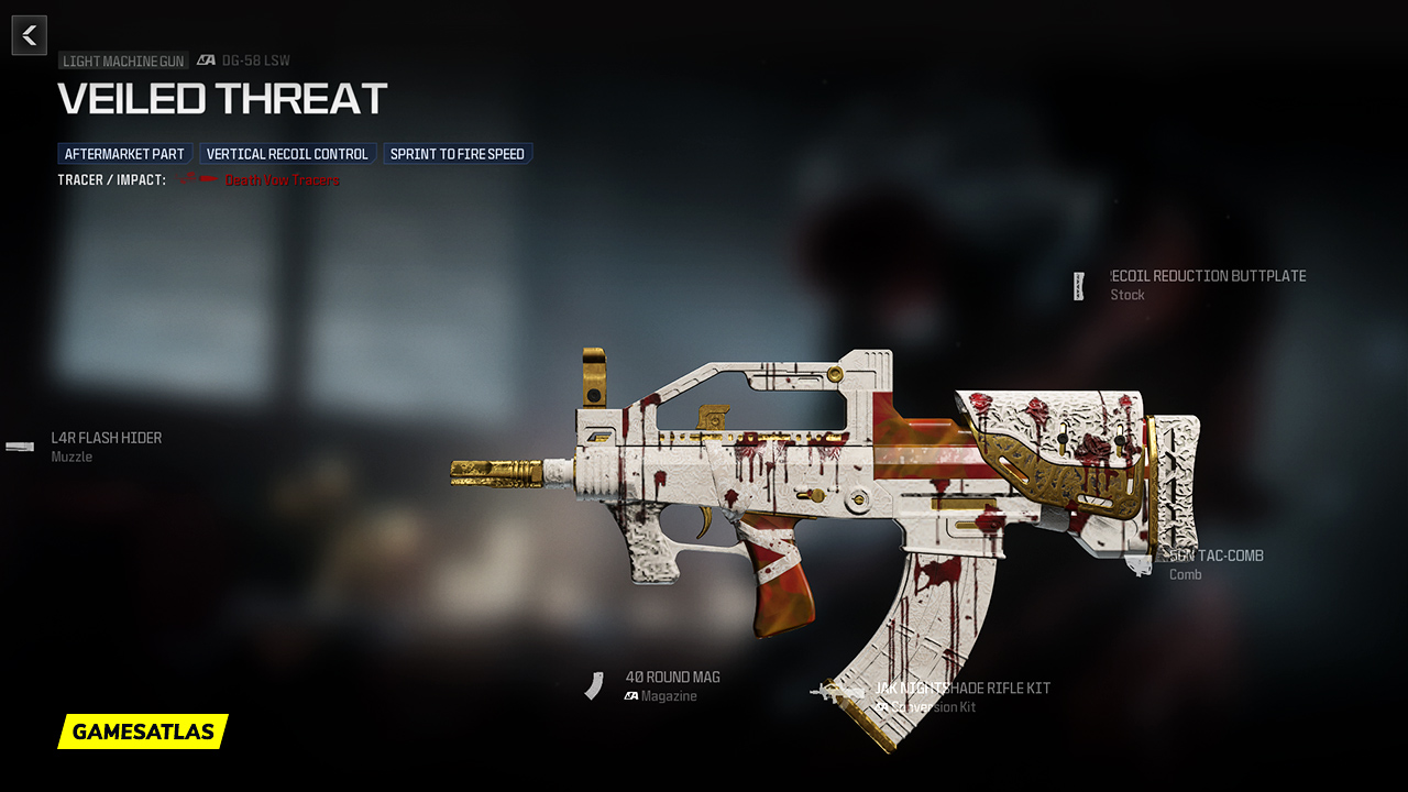 Veiled Threat - Warzone and Modern Warfare 3 Blueprint
