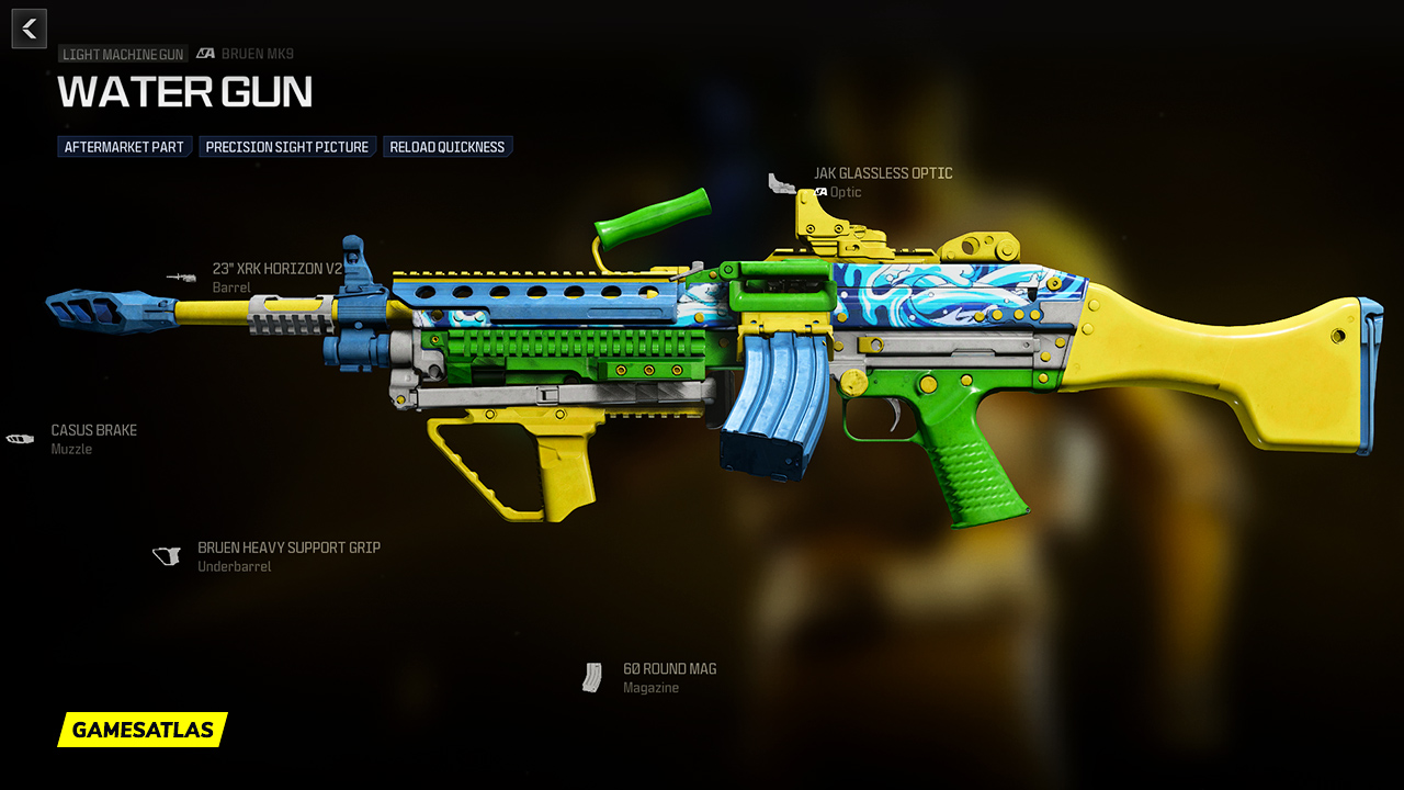 Water Gun - Warzone and Modern Warfare 3 Blueprint