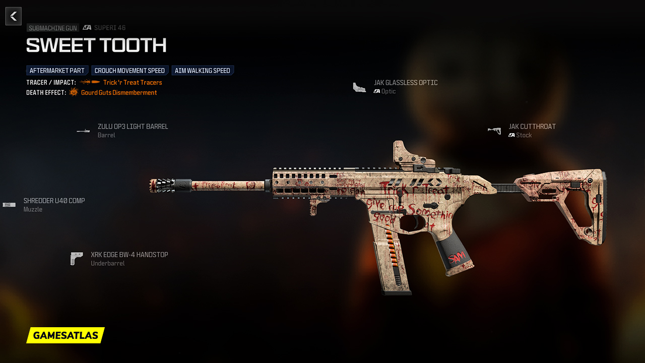 Sweet Tooth - Warzone and Modern Warfare 3 Blueprint