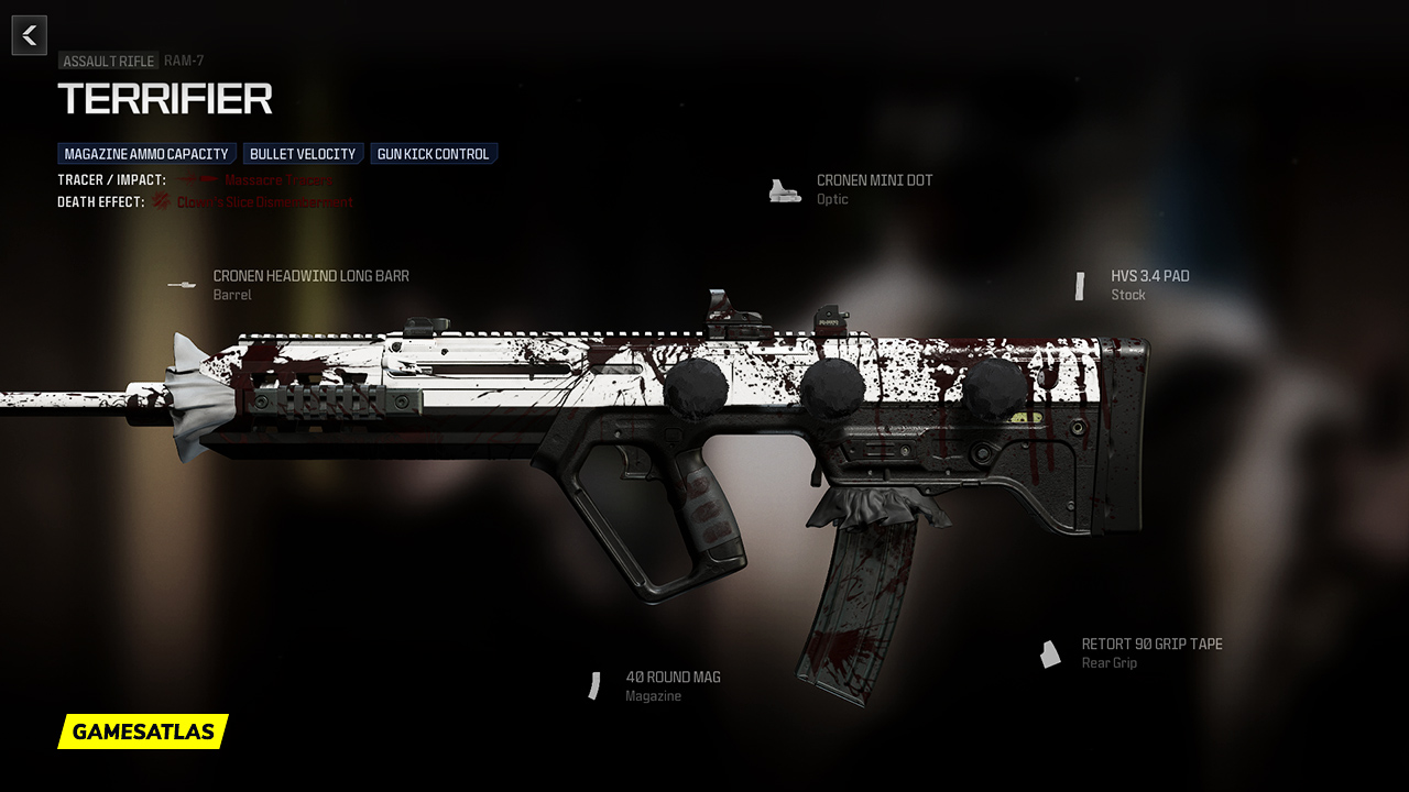 Terrifier - Warzone and Modern Warfare 3 Blueprint