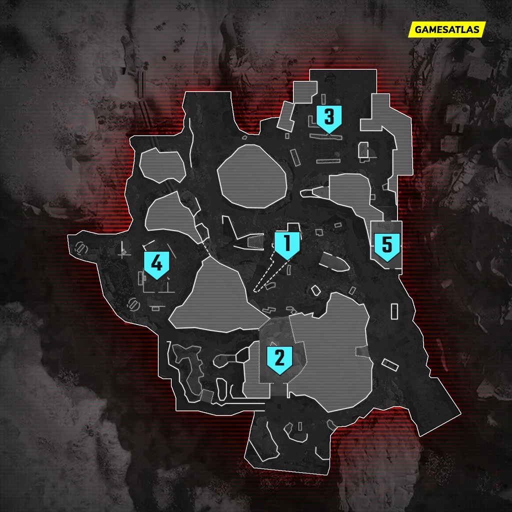 afghan tac map layout mw3 hardpoint rotations