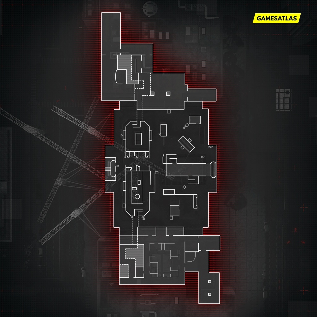 highrise tac map layout mw3