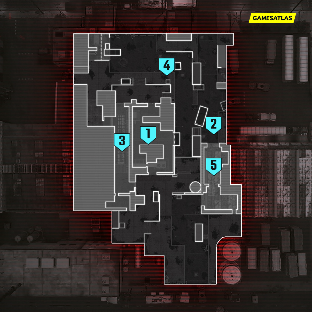 meat tac map layout mw3 hardpoint rotations