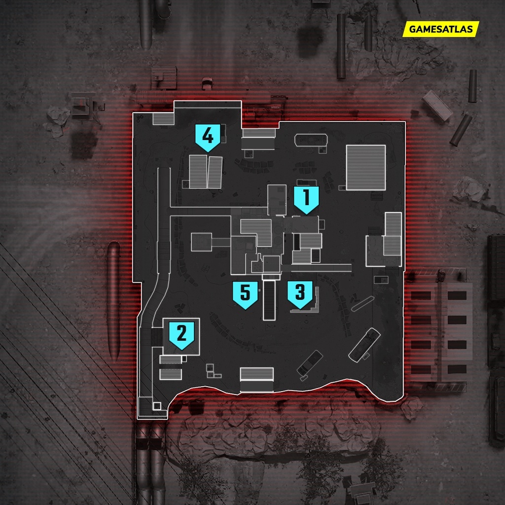 rust tac map layout mw3 hardpoint rotations