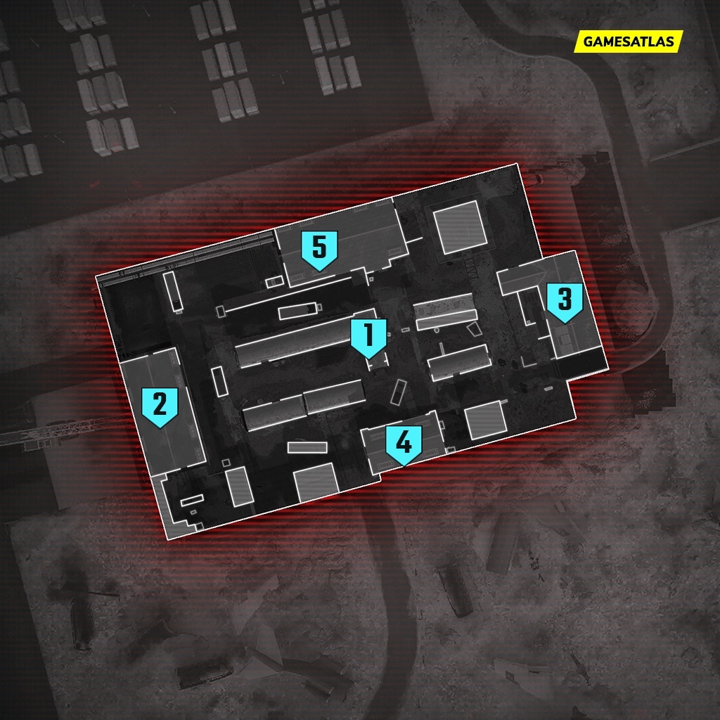 scrapyard tac map layout mw3 hardpoint rotations