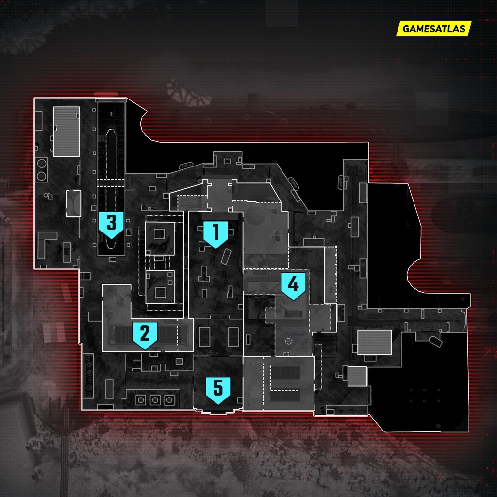 sub base tac map layout mw3 hardpoint rotations