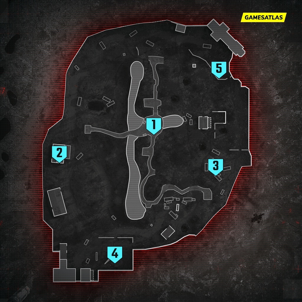 wasteland tac map layout mw3 hardpoint rotations