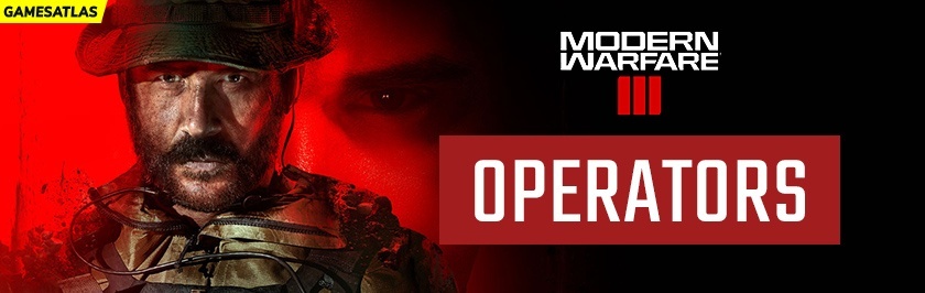 cod modern warfare 3 operators