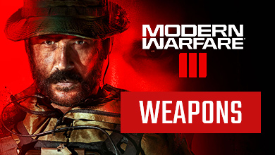 Modern Warfare 3 Weapons