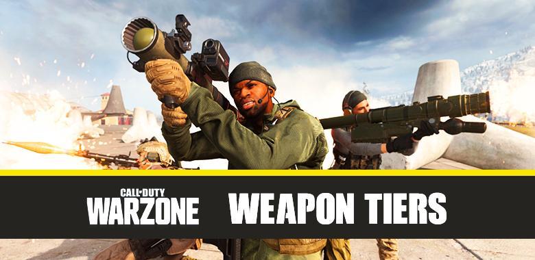 Call of Duty Warzone Best Weapons and Tiers (2020) - COD Battle Royale Weapon Ranks