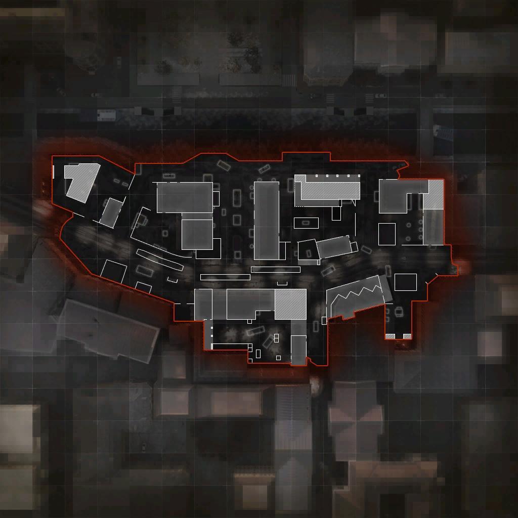 COD ModernWarfare StPetrograd Mini Map Layout