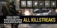 Call of duty modern warfare all killstreaks list