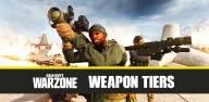 Call of duty warzone battle royale weapon tiers