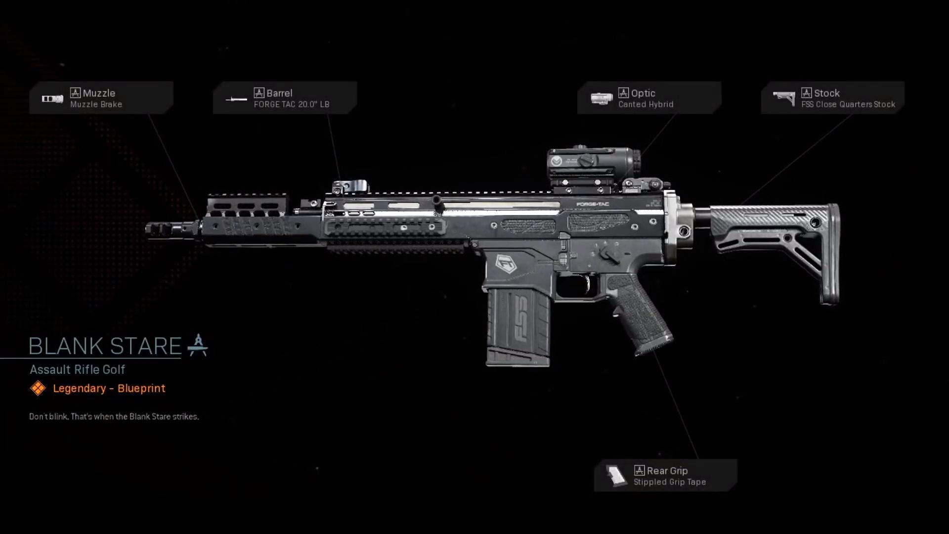 Blank Stare - COD Warzone and Modern Warfare Weapon Blueprint | Call of Duty Blank Stare - COD Warzone and Modern Warfare Weapon Blueprint | Call of Duty