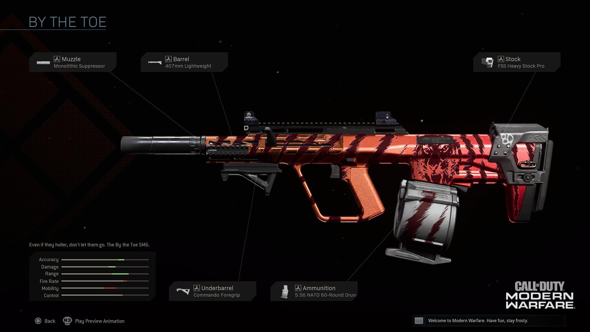 By The Toe - COD Warzone and Modern Warfare Weapon Blueprint | Call of Duty