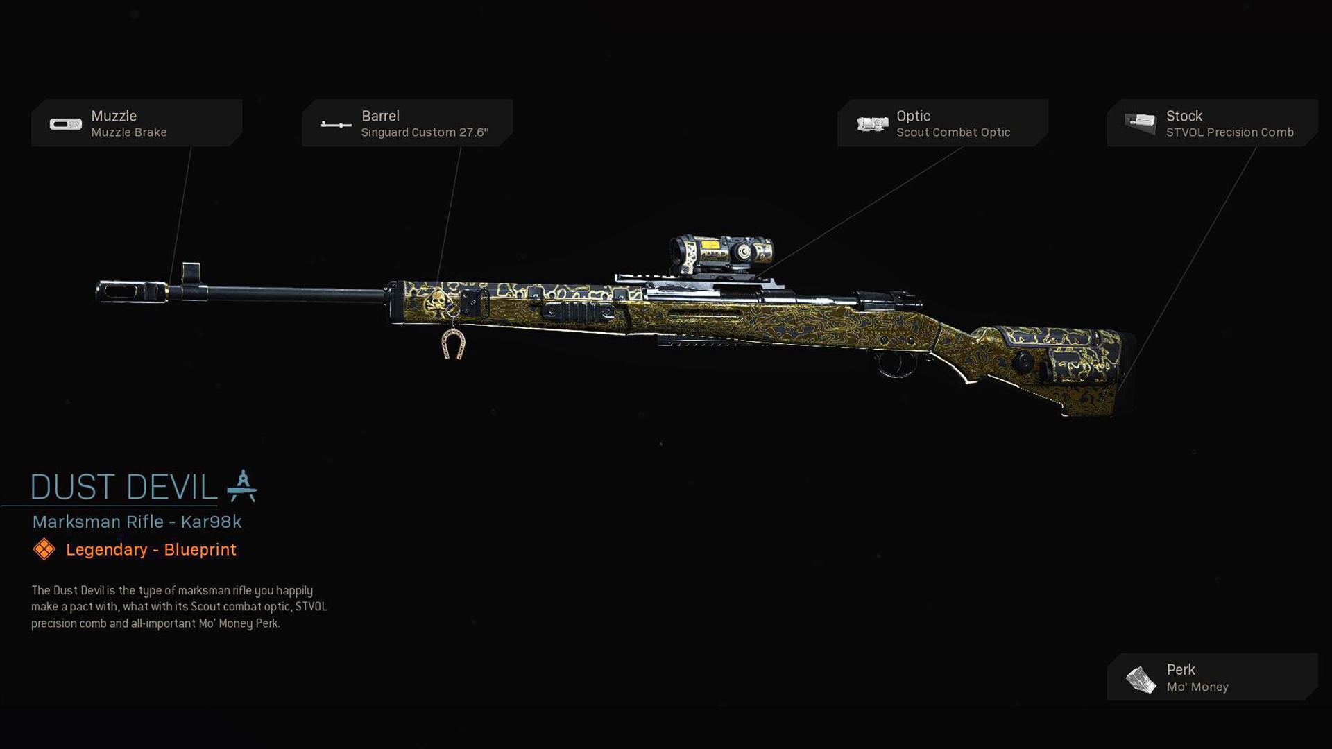 Dust Devil - COD Warzone and Modern Warfare Weapon Blueprint | Call of Duty Dust Devil - COD Warzone and Modern Warfare Weapon Blueprint | Call of Duty