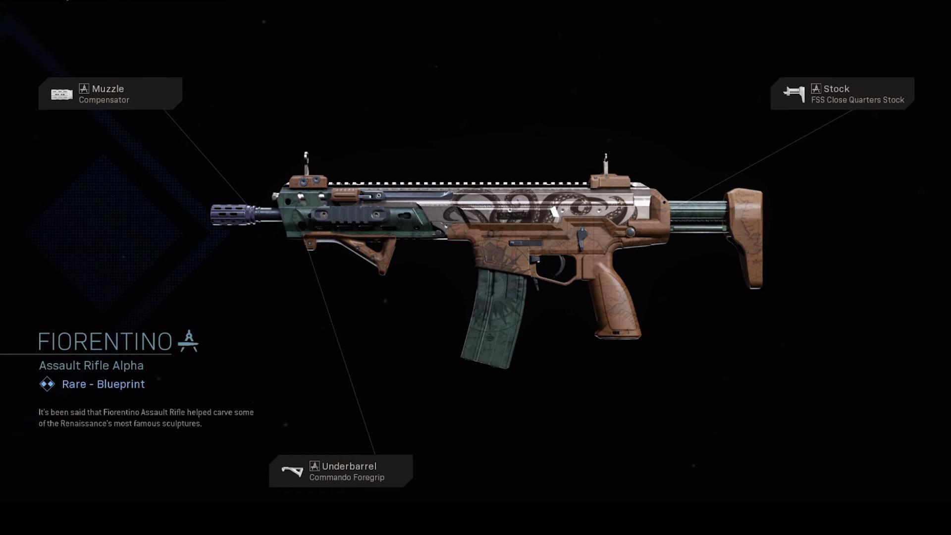 The Fiorentino is a Weapon Blueprint available in Call of Duty: Modern Warf...