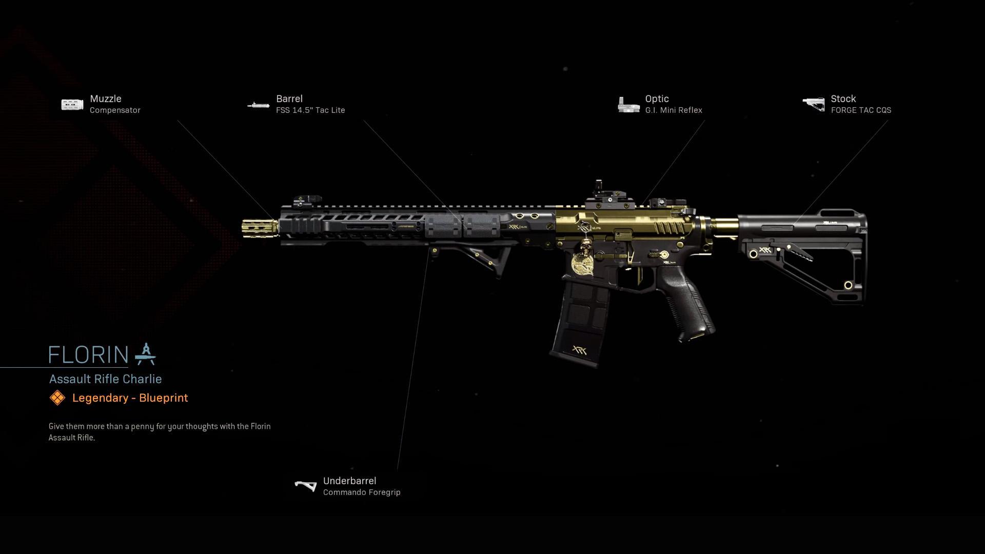 The Florin is a Weapon Blueprint available in Call of Duty: Modern Warfare ...