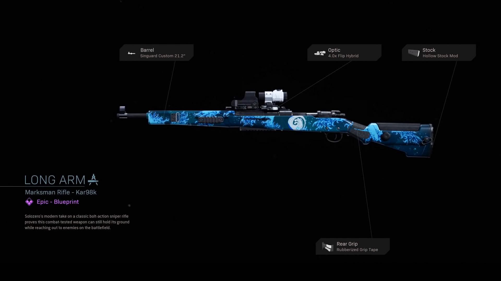Long Arm - COD Warzone and Modern Warfare Weapon Blueprint | Call of Duty Long Arm - COD Warzone and Modern Warfare Weapon Blueprint | Call of Duty
