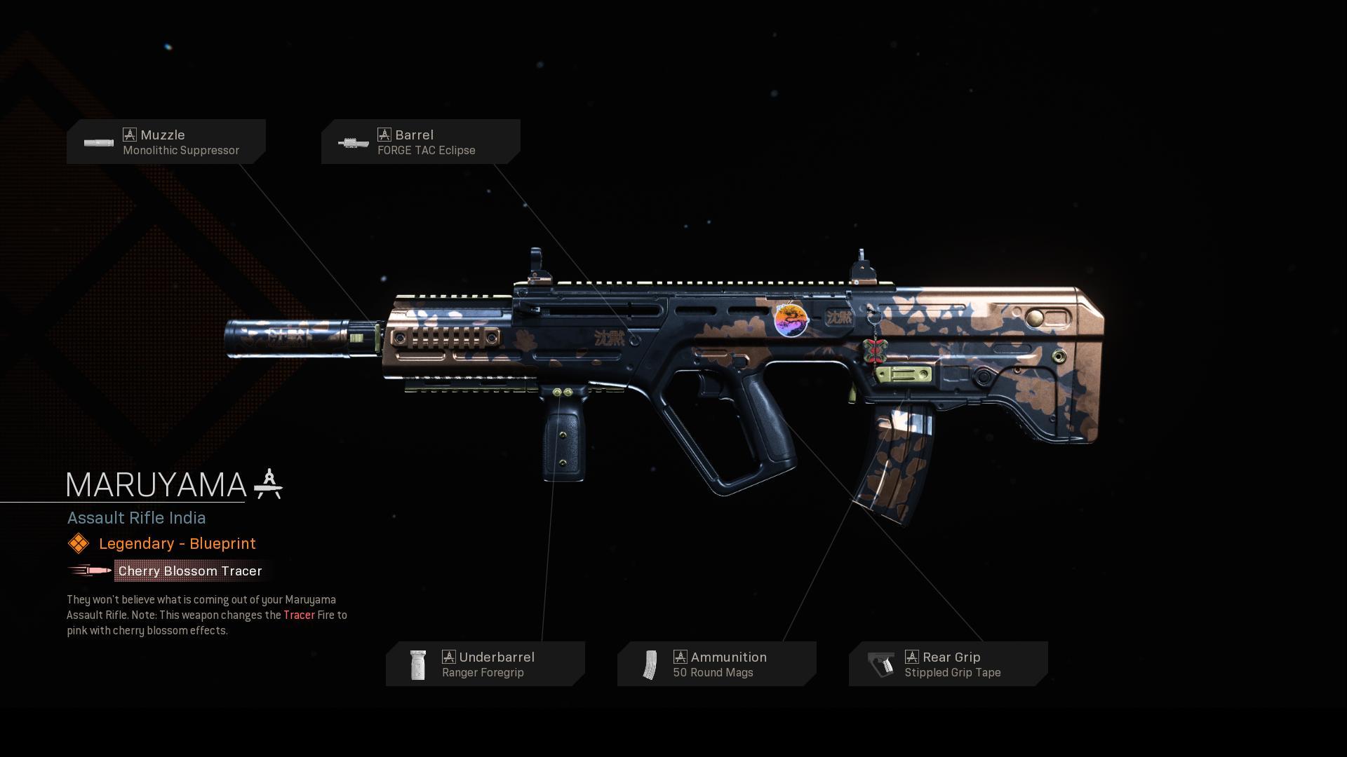 Maruyama | COD Warzone Warfare Weapon Blueprint | Call Duty