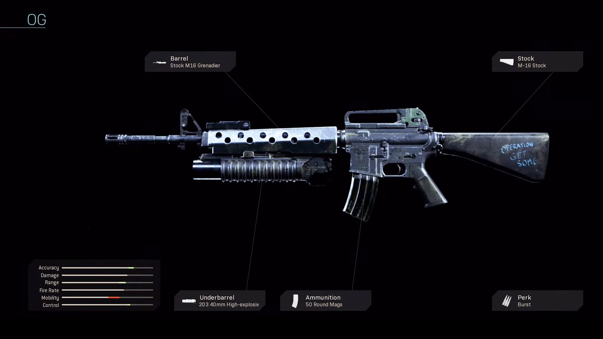 The OG (M16) is a Weapon Blueprint available in Call of Duty: Modern Warfar...