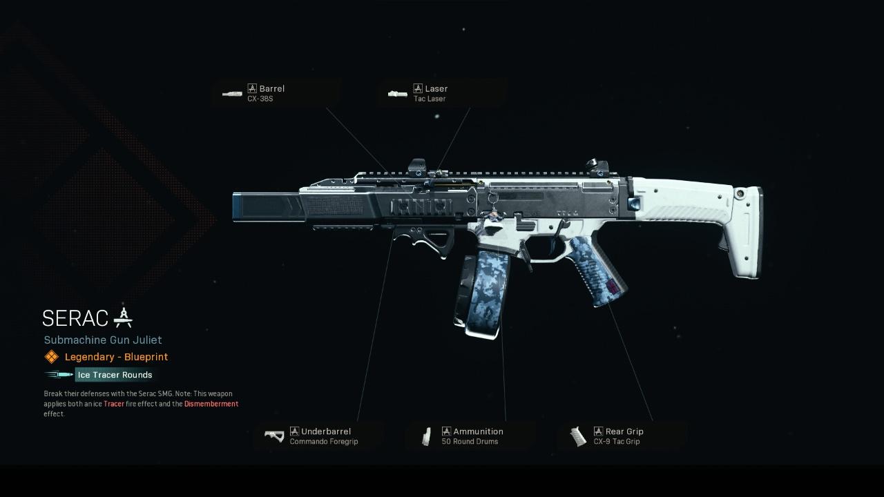Serac - COD Warzone and Modern Warfare Weapon Blueprint | Call of Duty