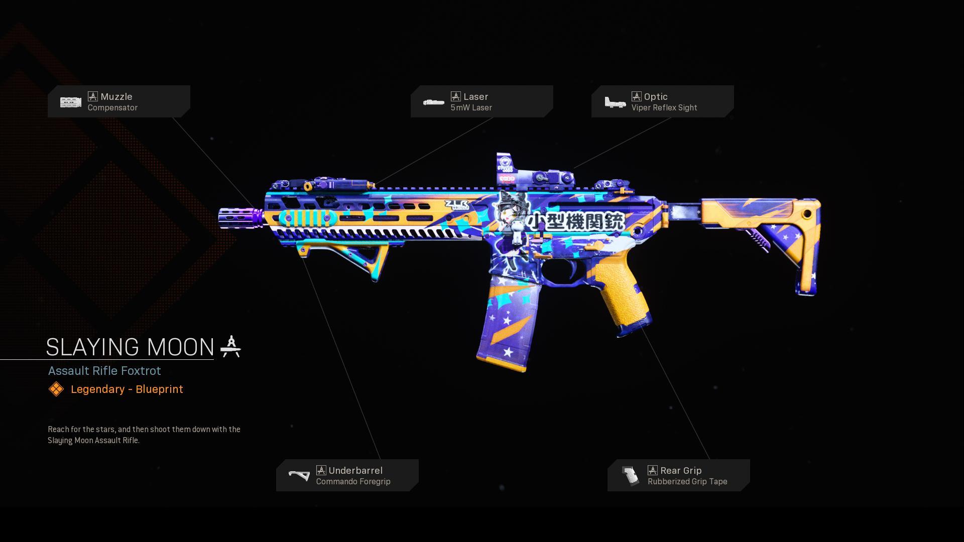 Slaying Moon - COD Warzone and Modern Warfare Weapon Blueprint | Call of Duty Slaying Moon - COD Warzone and Modern Warfare Weapon Blueprint | Call of Duty