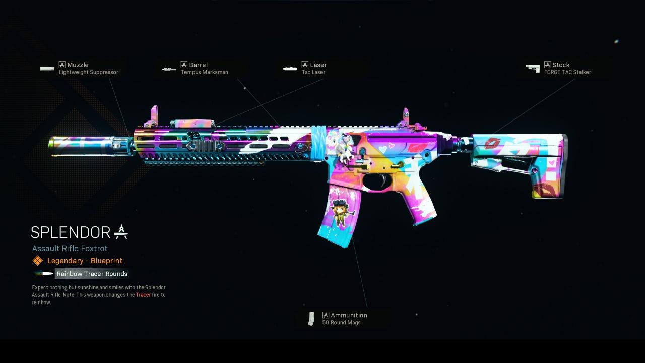 Splendor - COD Warzone and Modern Warfare Weapon Blueprint | Call of Duty Splendor - COD Warzone and Modern Warfare Weapon Blueprint | Call of Duty