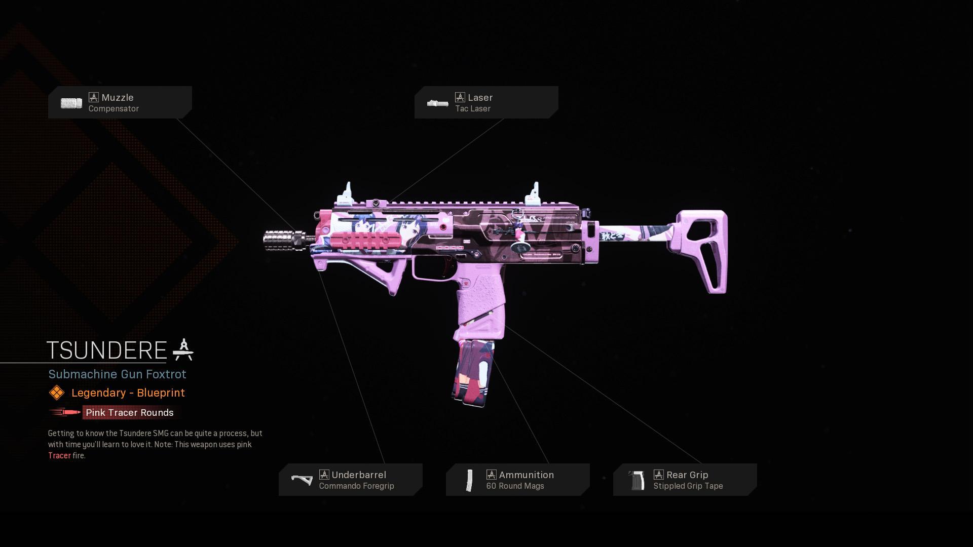 Tsundere | COD Warzone MW Weapon Blueprint | Legendary | Epic | Rare