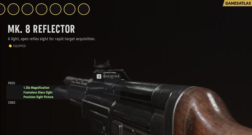 MK. 8 Reflector MK. 8 Reflector