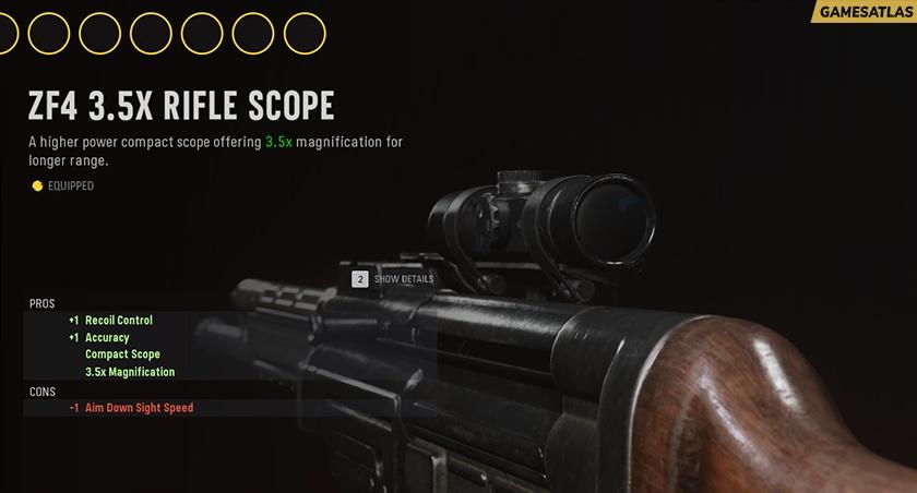 ZF4 3.5x Rifle Scope ZF4 3.5x Rifle Scope