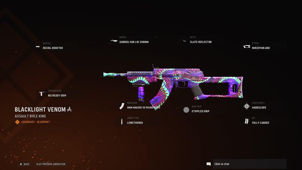 Blacklight Venom Blacklight Venom