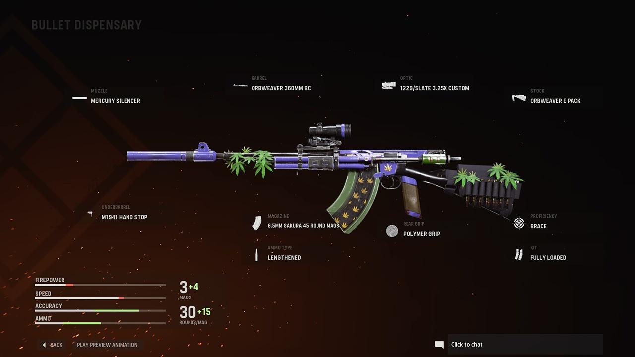 Bullet Dispensary - COD Warzone and Vanguard Weapon Blueprint | Call of Duty Bullet Dispensary - COD Warzone and Vanguard Weapon Blueprint | Call of Duty