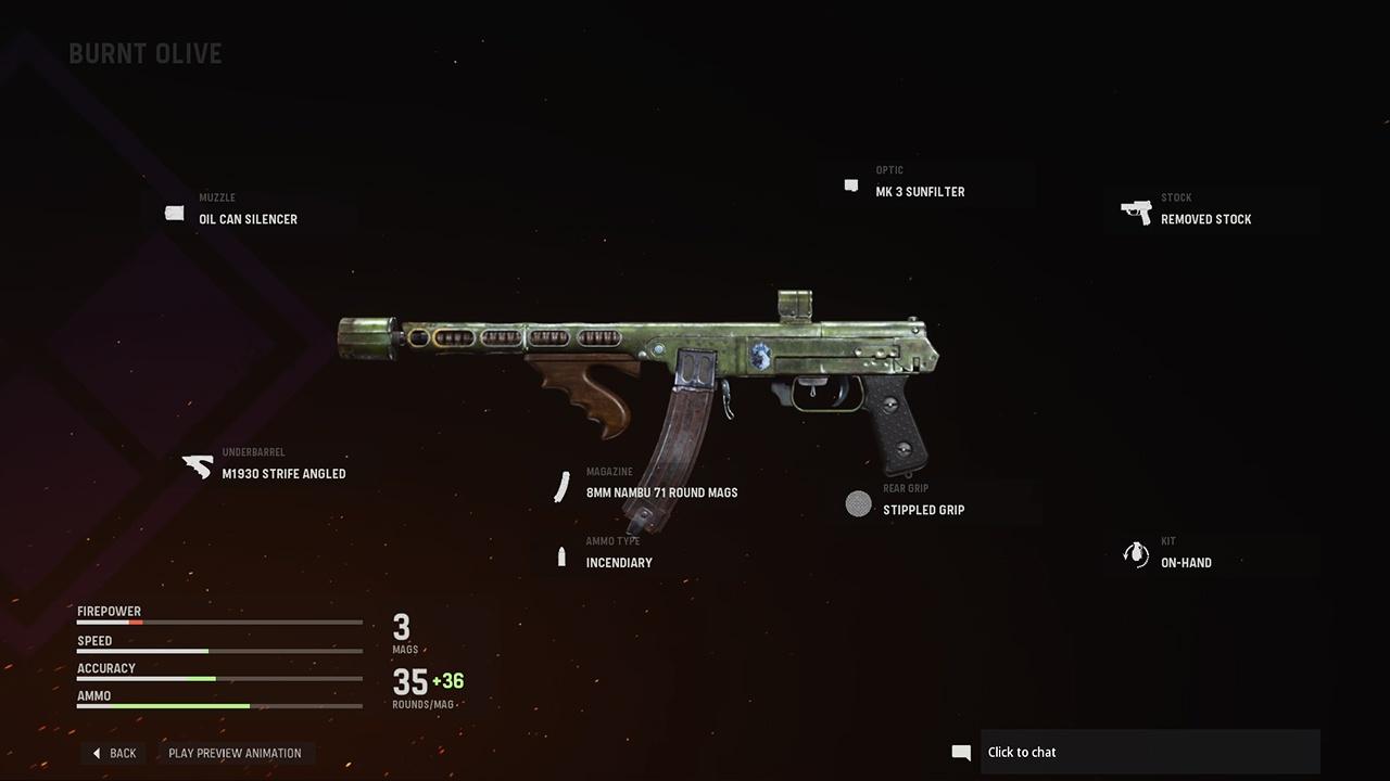 Burnt Olive - COD Warzone and Vanguard Weapon Blueprint | Call of Duty