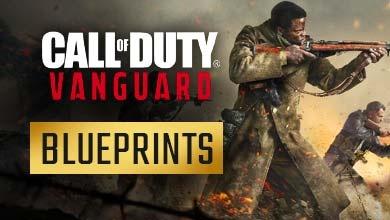 COD Vanguard Blueprints