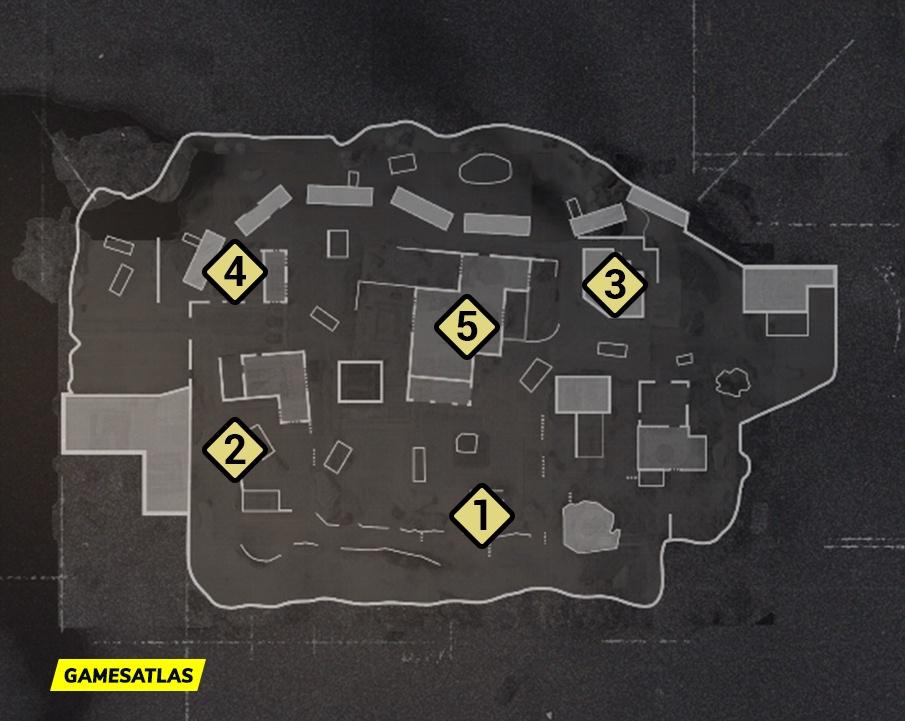 Desert Siege Vanguard Hardpoint Rotations Map