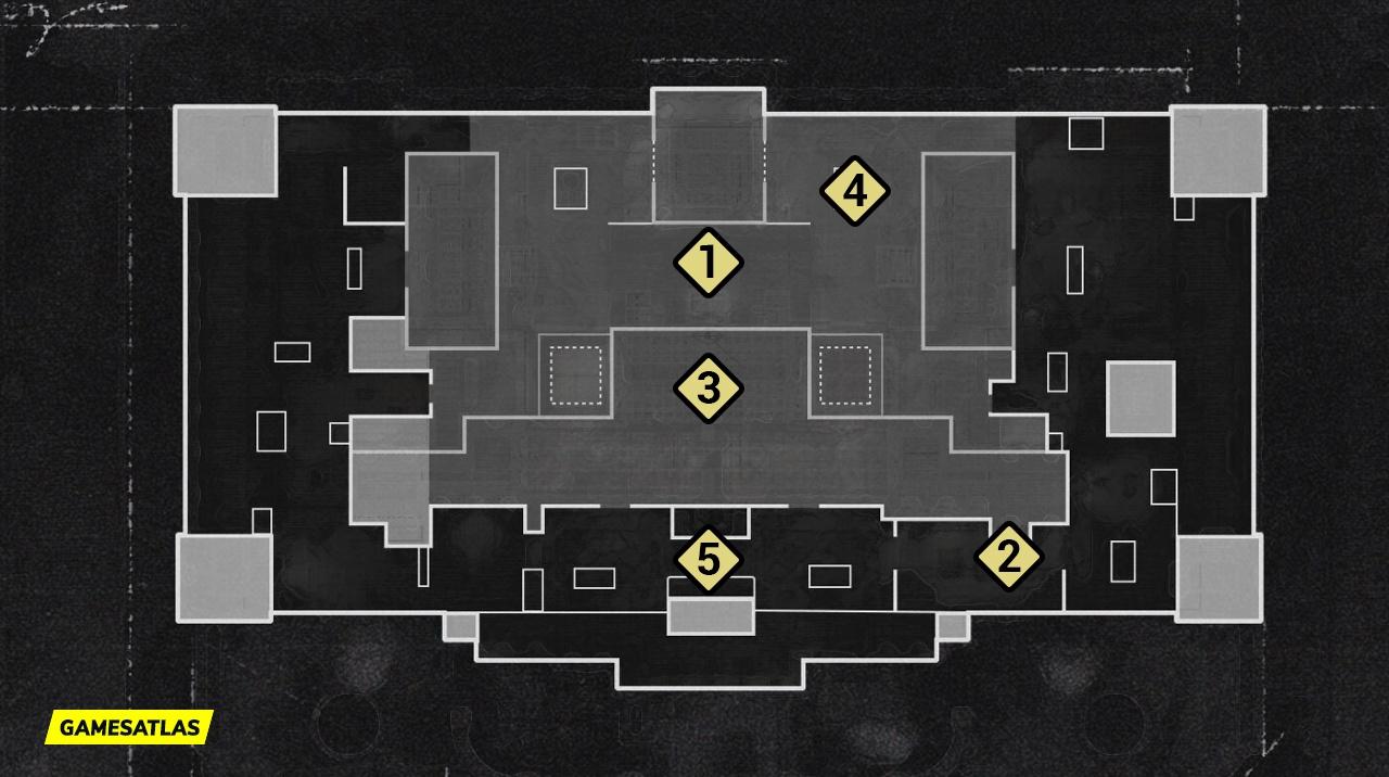 Hotel Royal COD Vanguard Hardpoint Rotations Map