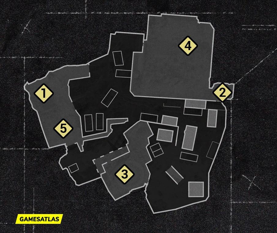 Radar COD Vanguard Hardpoint Rotations Map