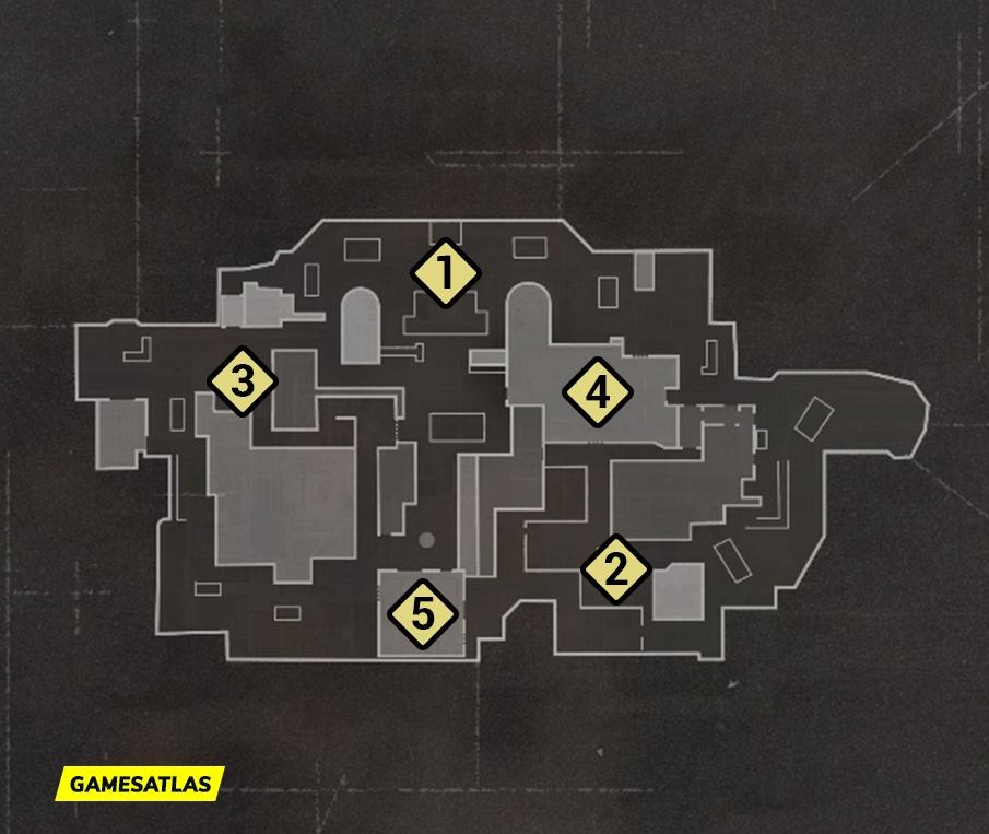 Tuscan COD Vanguard Hardpoint Rotations Map